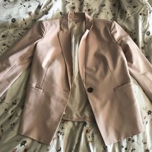blush philosophy blazer
